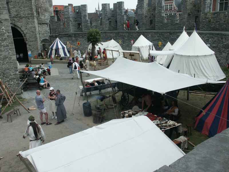 Gravensteen ou chateau des contes de Gand